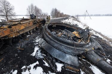 Розбита ворожа російська техніка
