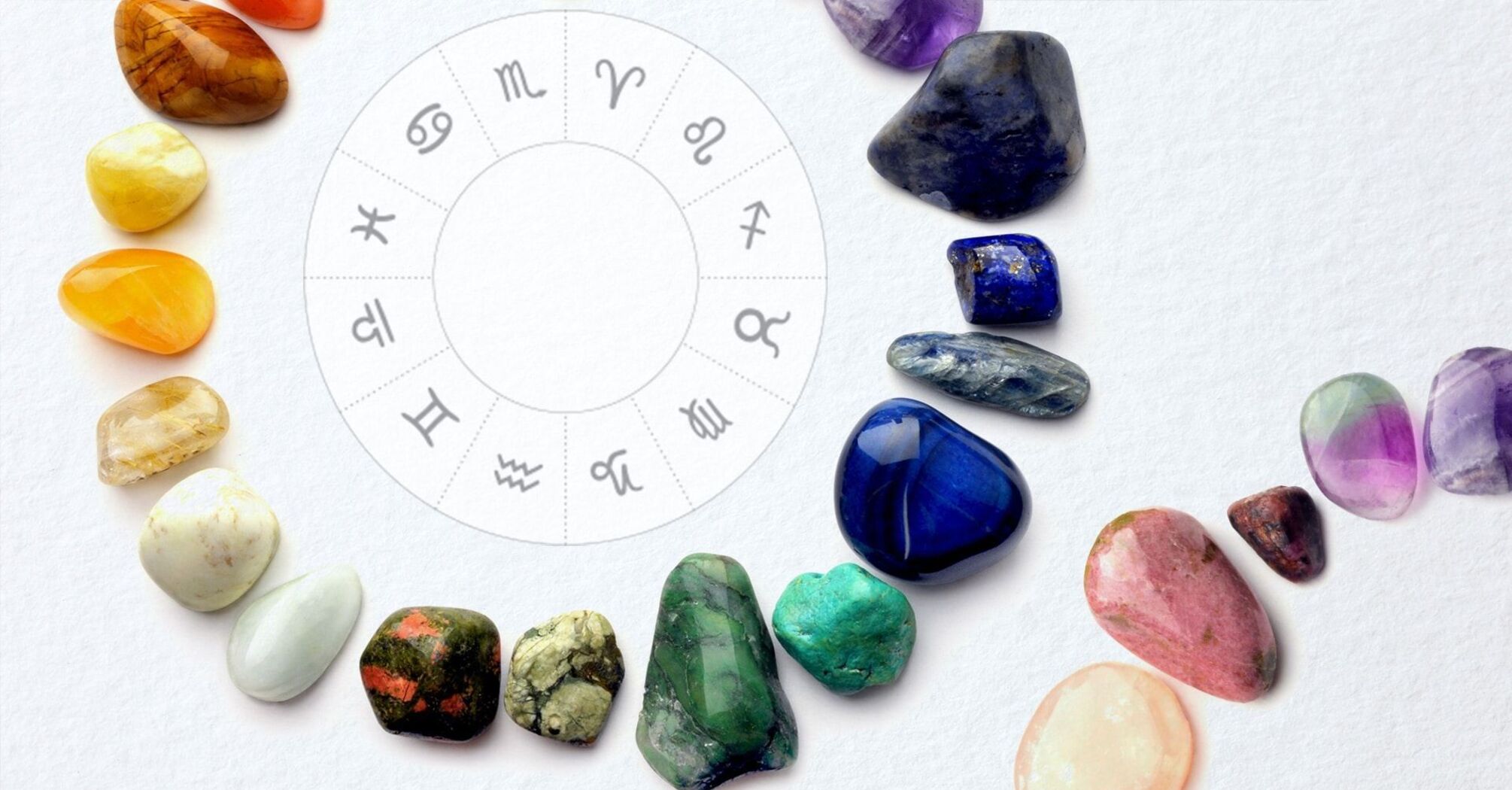 Співвідношення кристалів та знаків зодіаку