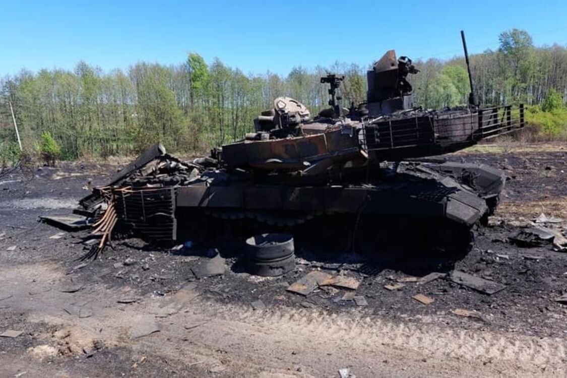 93 ОМБр 'Холодный Яр' уничтожили танки оккупантов под Изюмом (видео)