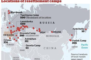 Нарахували 66 таборів у РФ, у яких тримають 95 тисяч маріупольців.