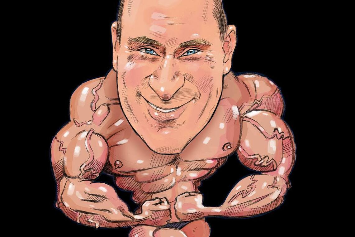 Карикатура на Путіна