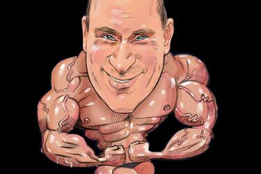 Карикатура на Путина