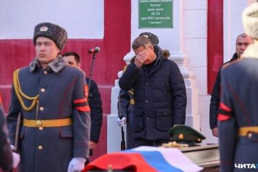 похорон російского снайпера