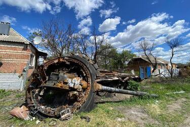 знищена техніка окупантів