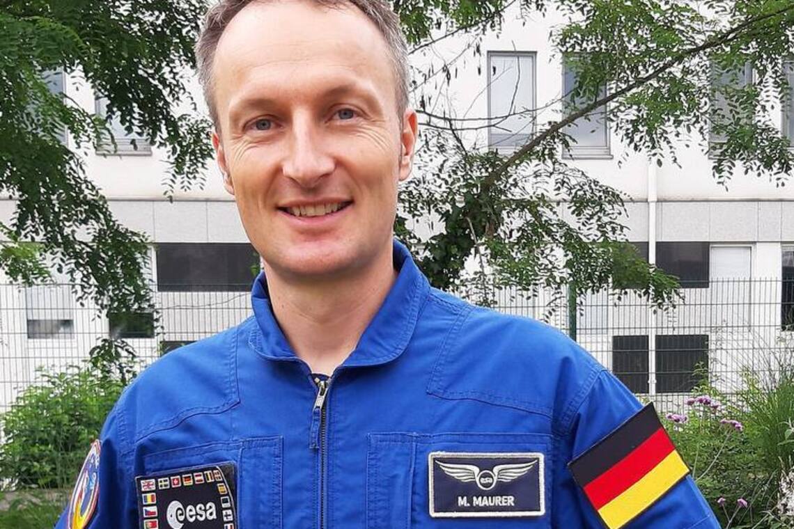 Немецкий астронавт Матиас Маурер