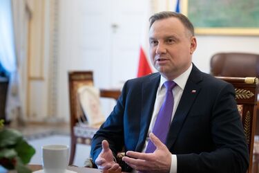Президент Польши Анджей Дуда