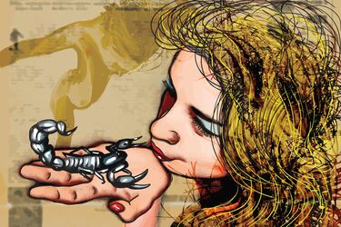 Отношения со Скорпионом - это вызов