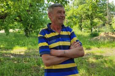 Андрій Грушко, мешканець Херсона