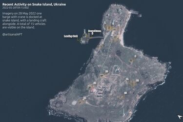 Супутниковий знімок компаній Planet.com та Maxar Technologies