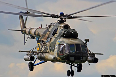 Уникальное видео пролета украинских вертолётов в заблокированный Мариуполь