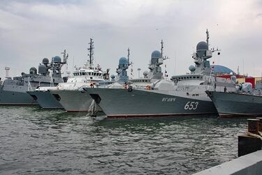 Опасное скопление кораблей окупантов в Черном море.