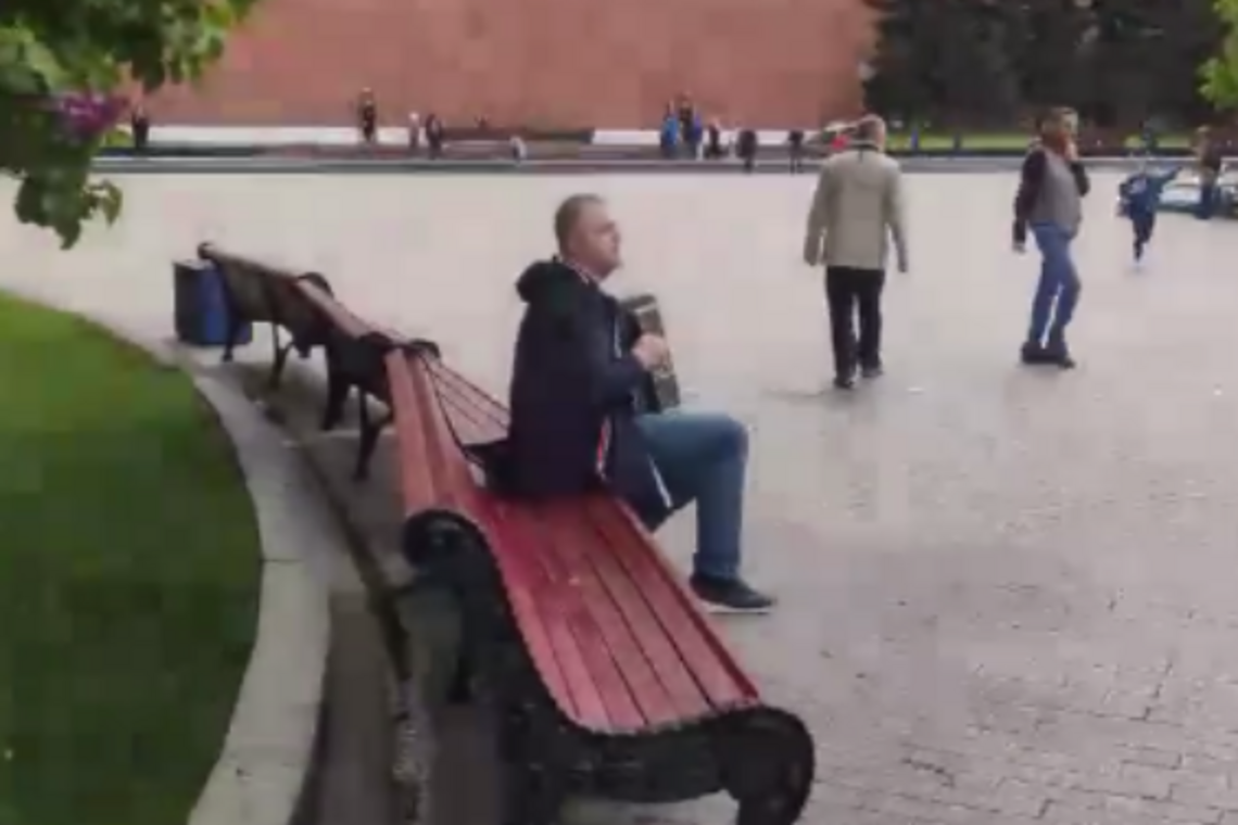 Українська пісня біля стін Кремля