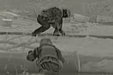 ССО заминировали понтон прямо перед носом оккупантов (видео)