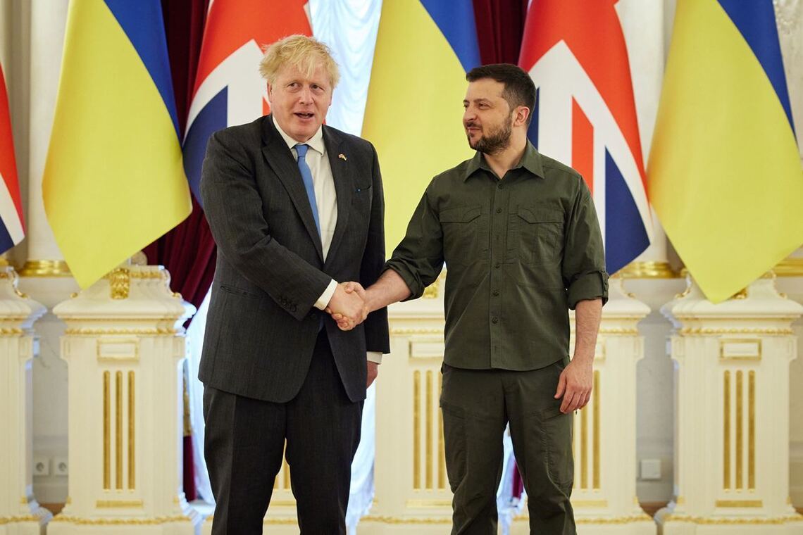 В Киев неожиданно прибыл премьер-министр Британии Борис Джонсон