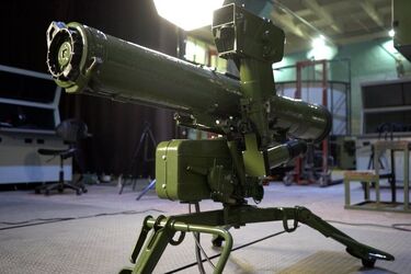 ПТРК 'Фагот' прямим попаданием уничтожил Т-62 оккупантов