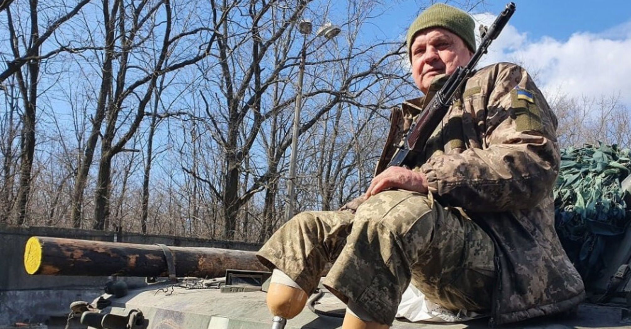 'Я просто не міг сидіти вдома': український воїн без ніг на службі у ЗСУ