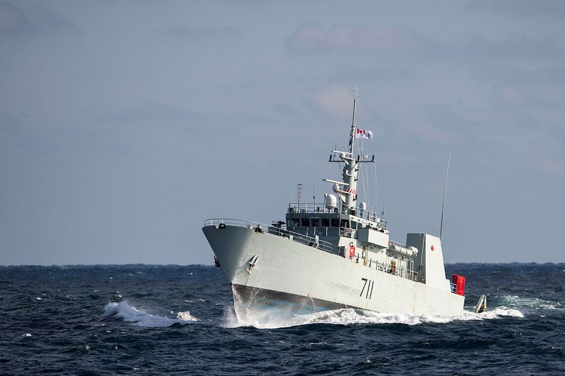 Канада відправляє два військові кораблі в Балтійське море