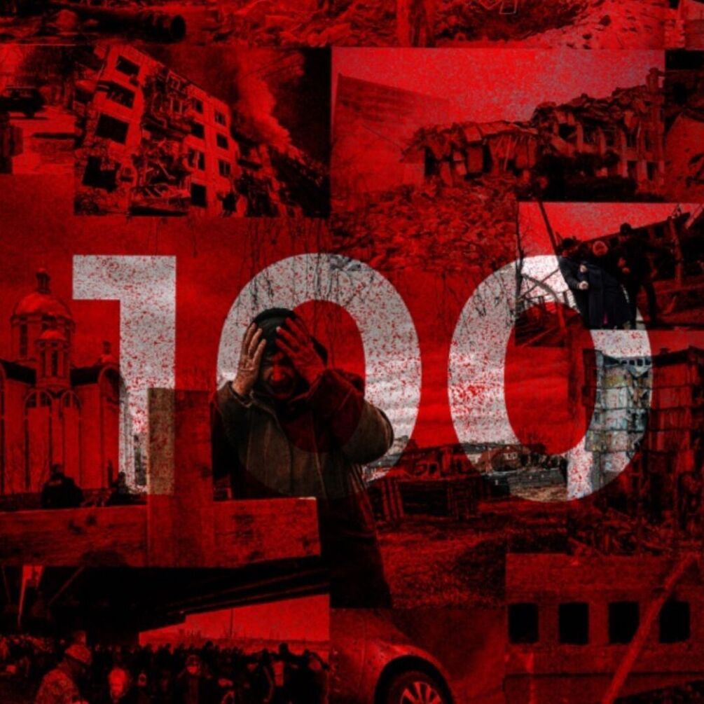 100 днів війни у цифрах: статистика втрат (інфографіка)