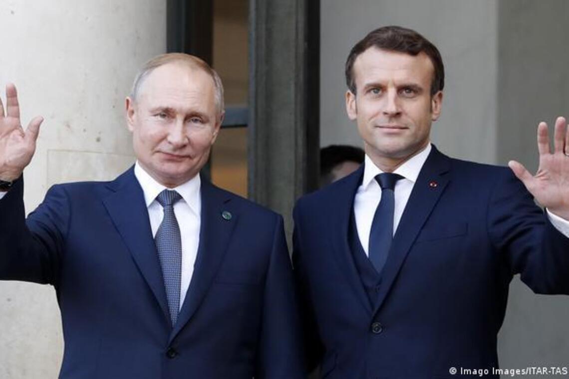 'Не принижуйте росію через війну' - Президент Франції Макрон