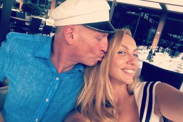 Оля Полякова з чоловіком