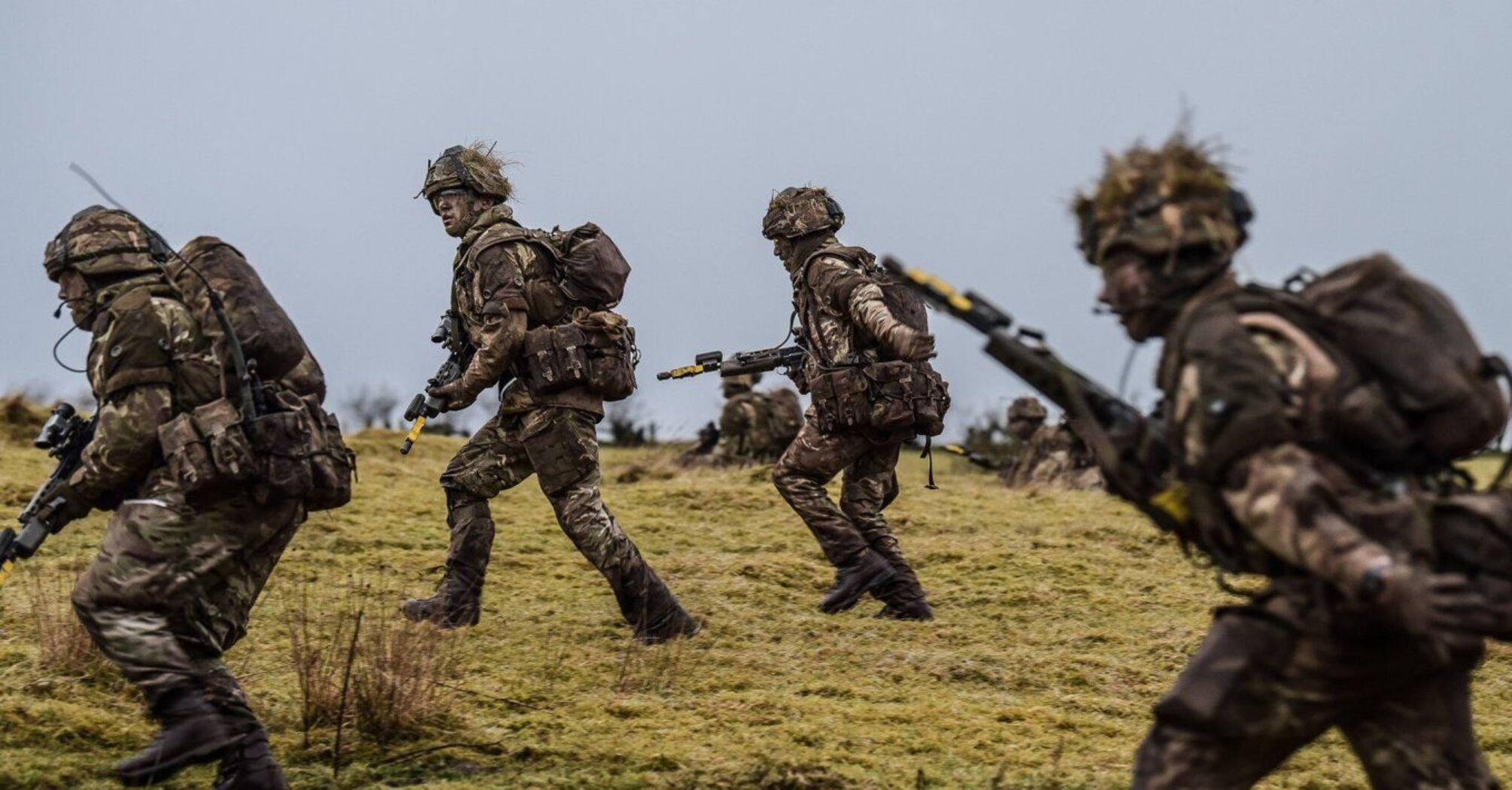 Українські військові на навчаннях