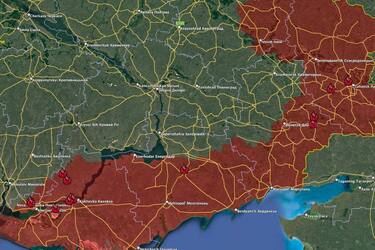 Мапа удару HIMARS