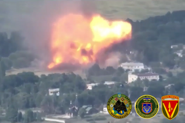 ВСУ уничтожили склад боеприпасов и арт-системы 'Нона-К'