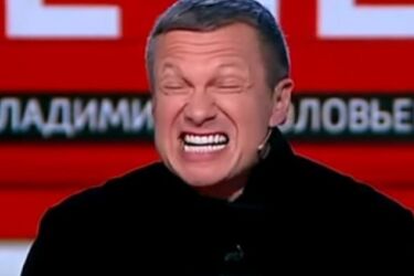 Кадр із телепередачі Соловйова