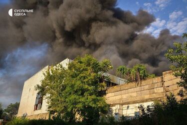 Захватчики нанесли ракетный удар по складу в Одессе