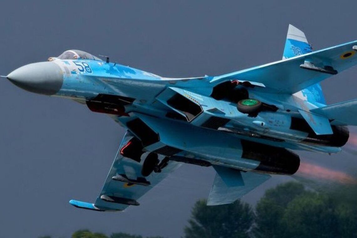 Український винищувач Су-27 (фото ілюстративне)