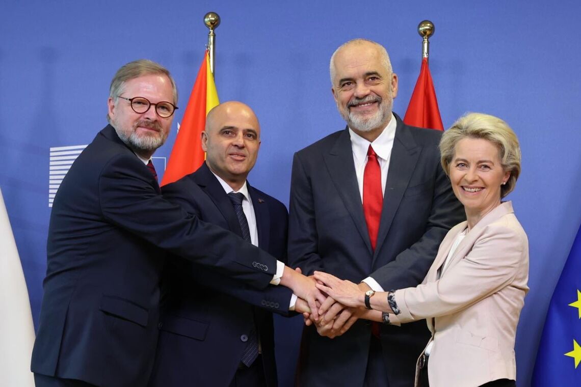 Албанія та Північна Македонія розпочали переговори про вступ до ЄС