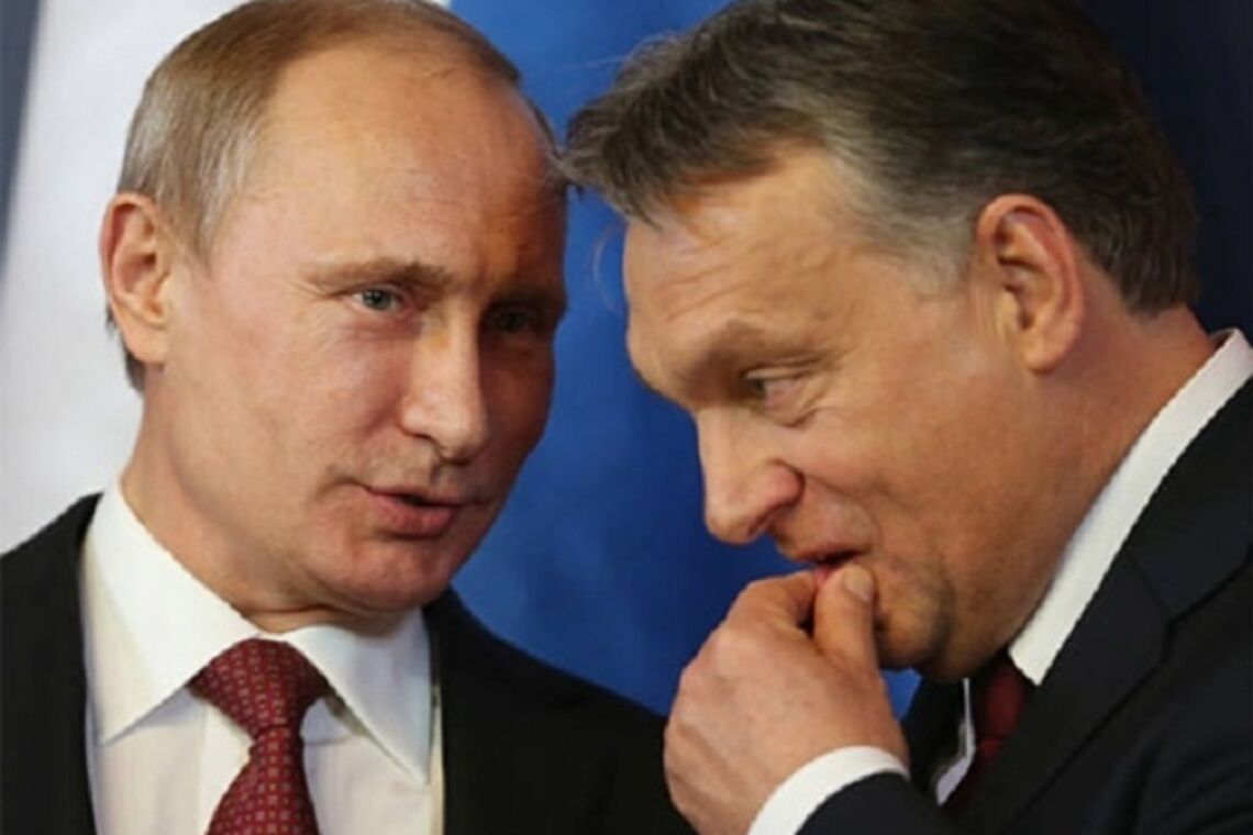 В.Путін и В.Орбан