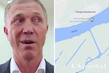 Колаборант Сальдо розповів, що, крім Антоновського, постраждав ще один міст у Херсоні.
