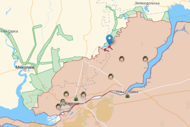 Карта боевых действий