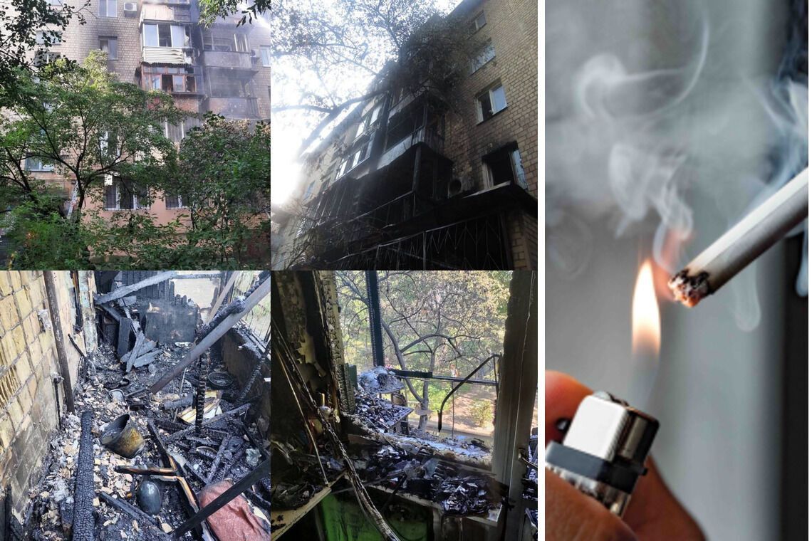 Мешканець Києва спалив 10 квартир у багатоповерховому будинку.