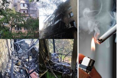 Житель Киева сжег 10 квартир в многоэтажном доме.