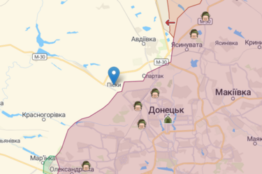 Карта боевых действий