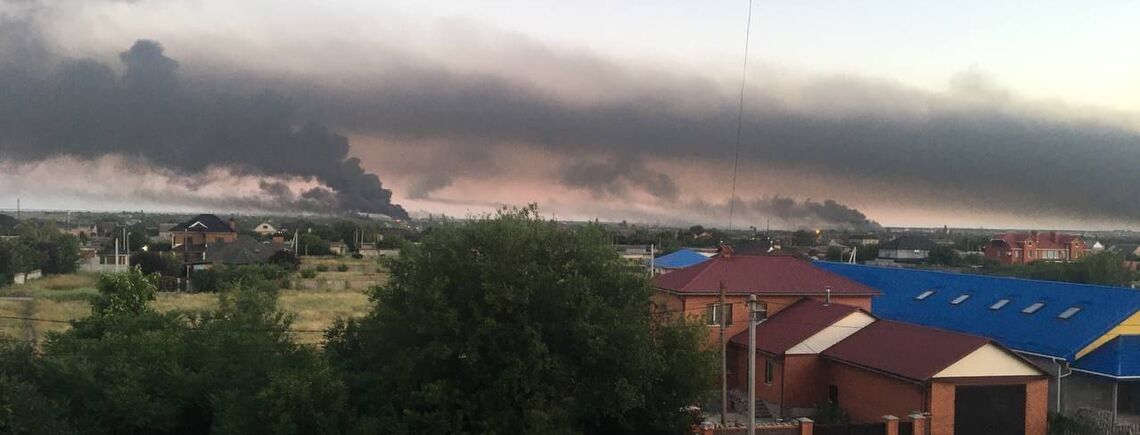 ВСУ уничтожили военную базу оккупантов в Мелитополе (ВИДЕО)
