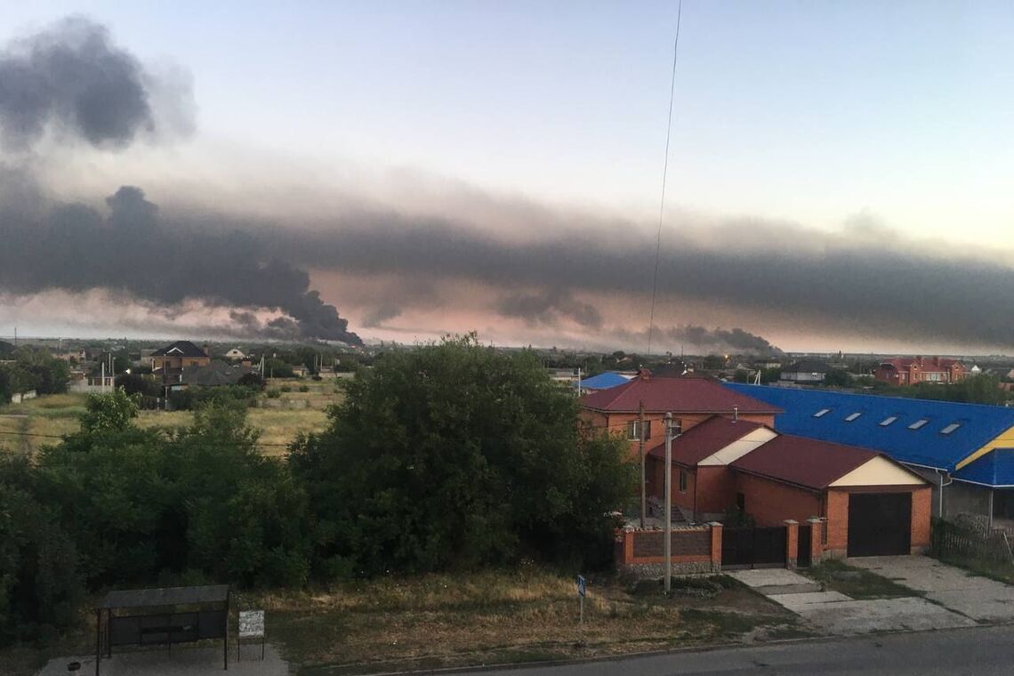 ВСУ уничтожили военную базу оккупантов в Мелитополе