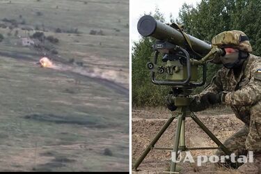 Шустрые ПТУРы 93-й бригады уничтожили российский Т-80 (видео)