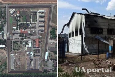 У мережі з'явилися супутникові знімки, які підтверджують теракт РФ у Оленівці (фото)