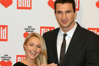 Хайден Панеттьери и Владимир Кличко