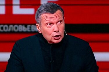 Італійський ведучий у прямому ефірі вивів на чисту воду пропагандиста Соловйова