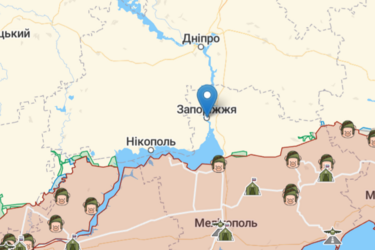 Реальна карта бойових дій