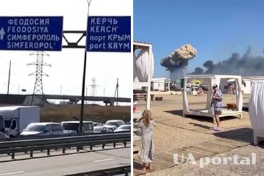 Росіяни другий день поспіль тікають з Криму та стоять у довжелезних заторах (відео)