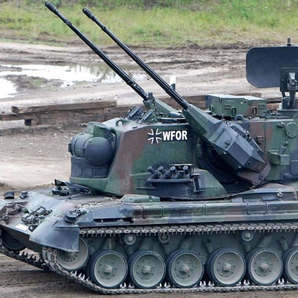 Україні поставили ще чотири САУ Gepard: Скільки озброєння передали з Берліна