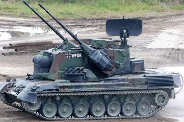 Україні поставили ще чотири САУ Gepard: Скільки озброєння передали з Берліна