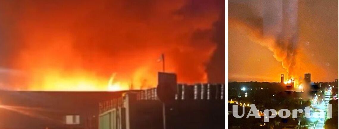 У Донецьку сталася потужна пожежа та витік аміаку (відео)