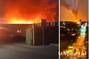 У Донецьку палає пивзавод та аміакопровід