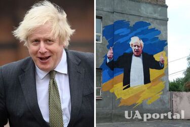 У Кривому Розі з'явився мурал з Борисом Джонсоном (фото)